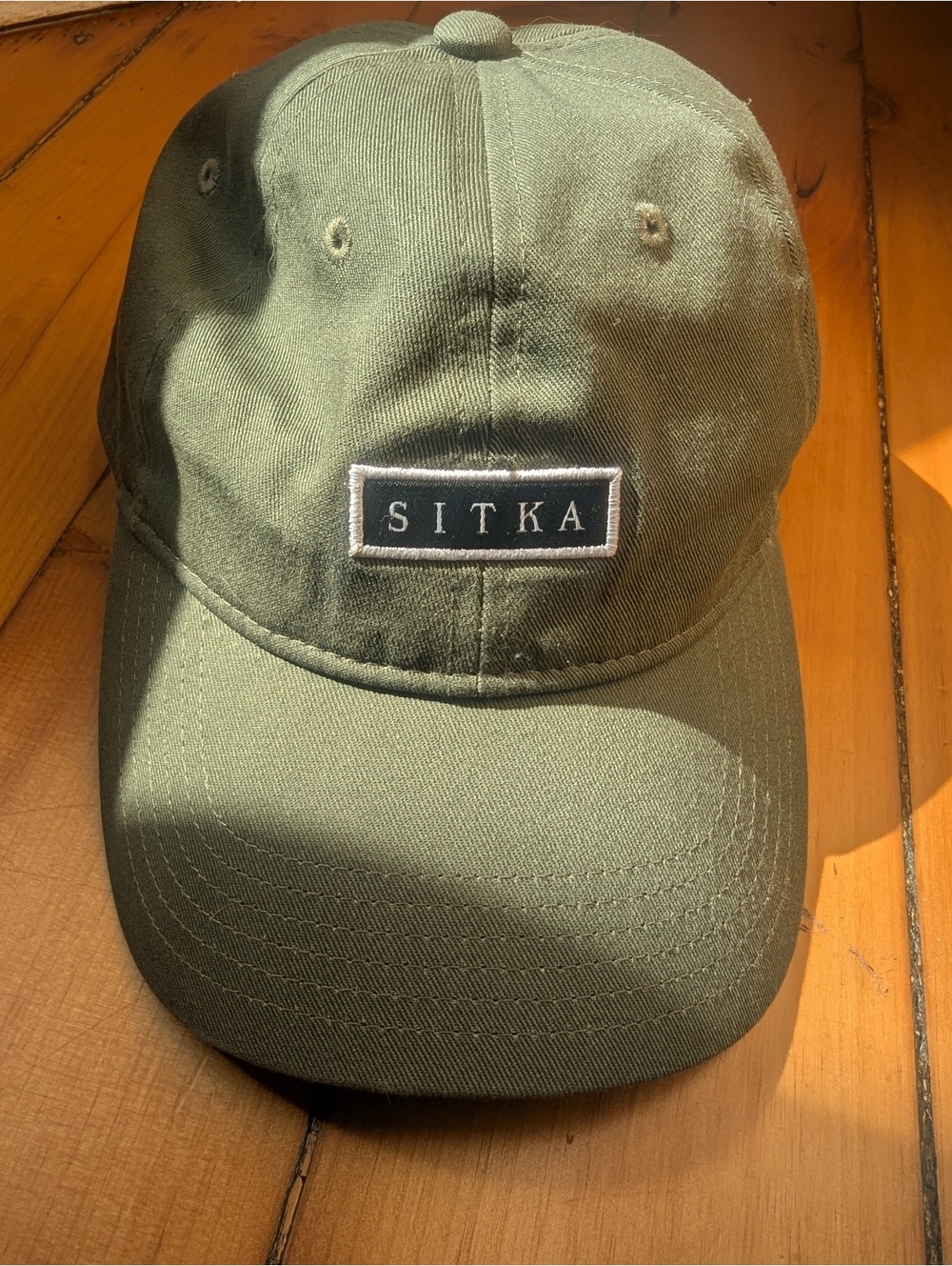 SITKA BASEBALL CAP IN OLIVE GREEN, NWOT